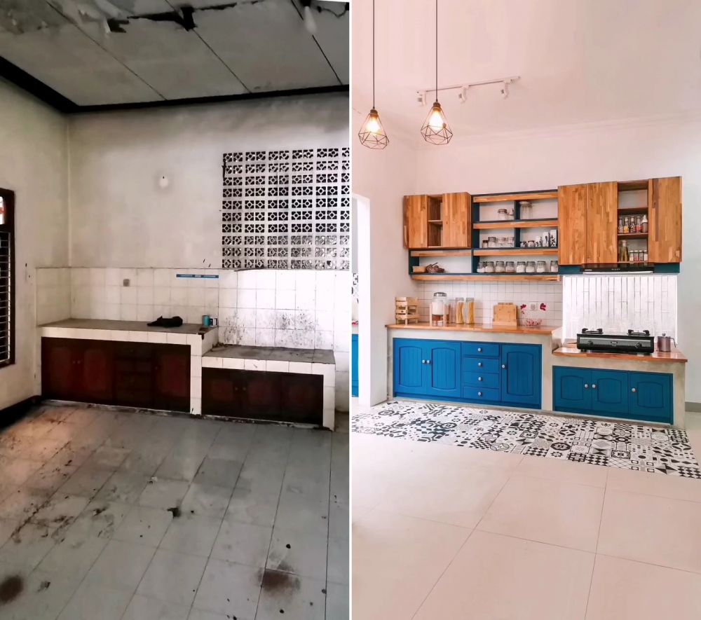 makeover rumah tua lapuk © Instagram