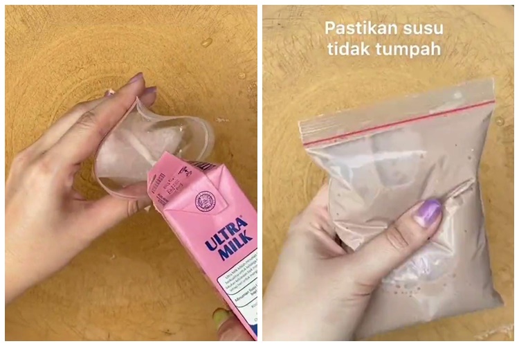 Cuma 5 menit, ini trik bikin es krim tanpa perlu dimasukkan kulkas cuma pakai tiga bahan dapur