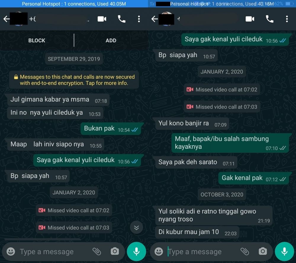 momen chat salah kirim ini mengubah senyumanmu jadi senyum pulsa © berbagai sumber