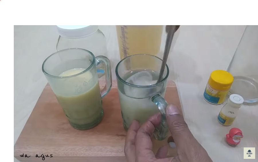 Modal Rp17.000, ini trik memperbanyak susu kental manis jadi 4 kaleng pakai empat bahan dapur