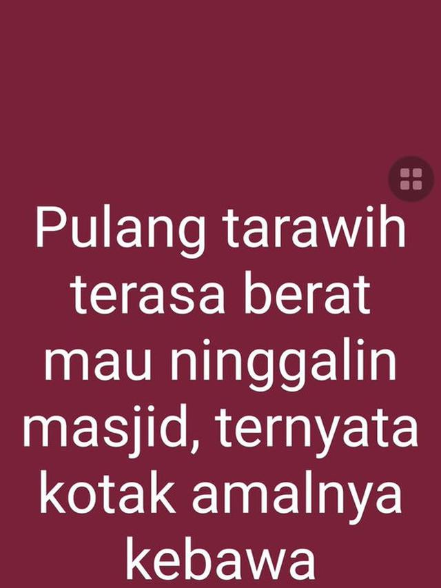 15 status ramadhan ala bapak-bapak ini bikin senyum meringis tipis © berbagai sumber