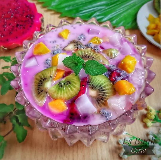 13 Resep olahan buah naga jadi dessert, enak dan mudah ditiru