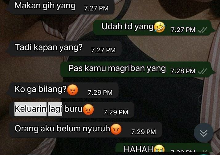 Chat lucu nanya udah makan belum Berbagai sumber Chat lucu nanya udah makan belum Berbagai sumber