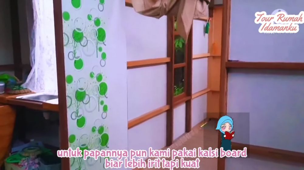 rumah mungil dari papan modal Rp 10 juta © YouTube/LKP THRIFT