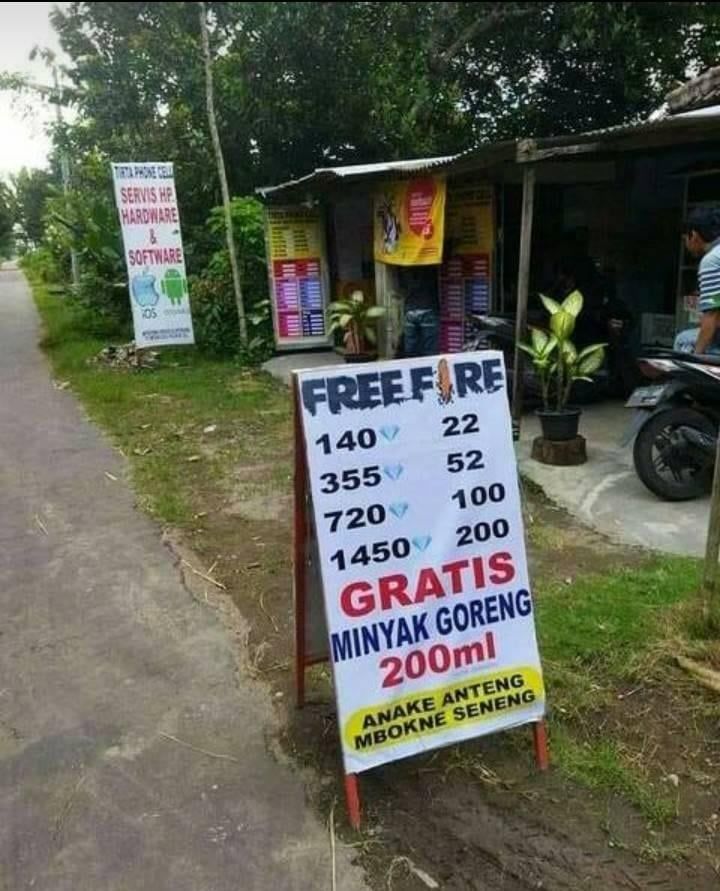 tulisan spanduk konter © berbagai sumber tulisan spanduk konter © berbagai sumber