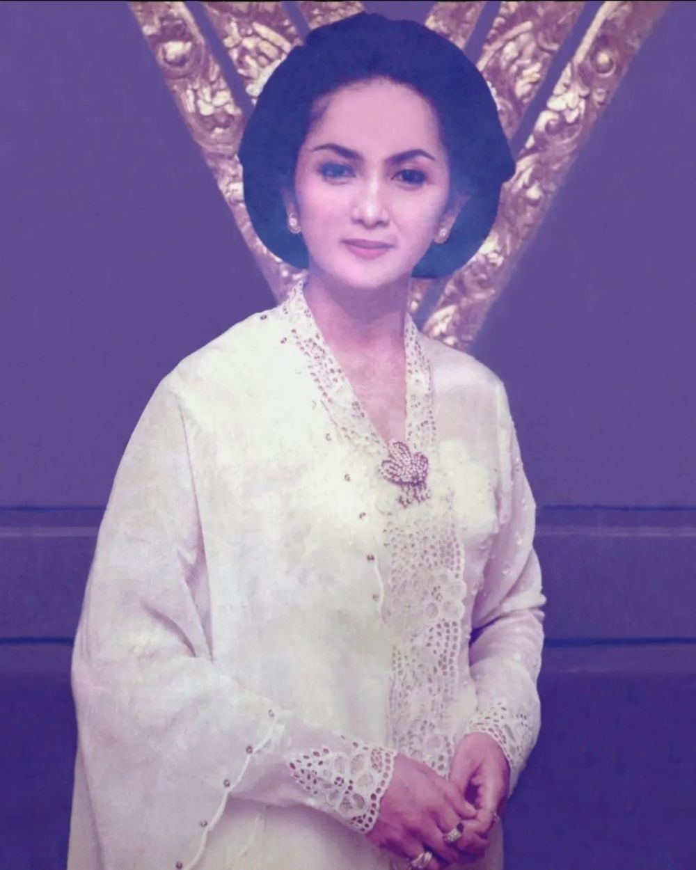 model iklan kamera jadi ibu sambung presenter kondang  © berbagai sumber