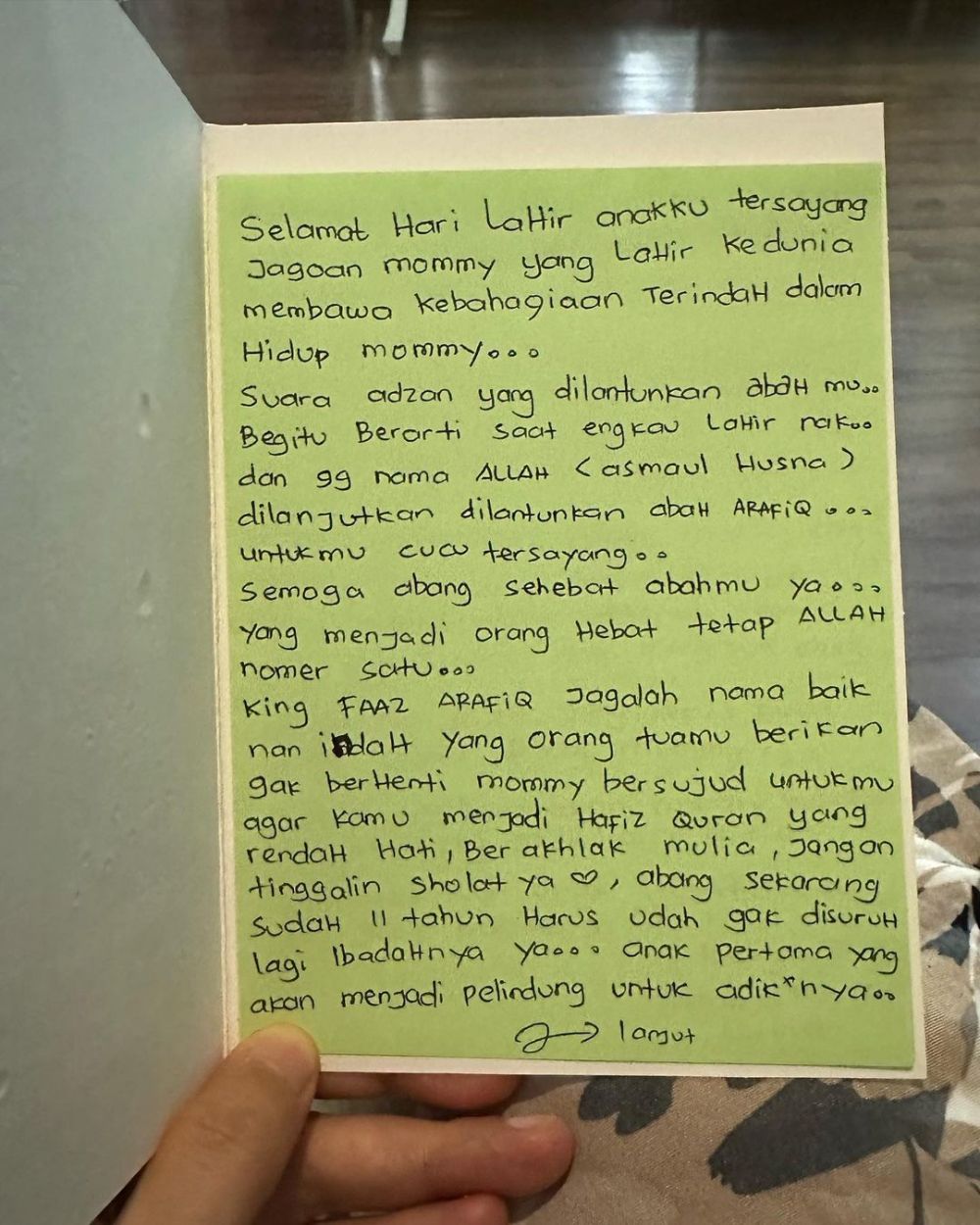 ucapan ulang tahun fairuz untuk anak bikin terharu © berbagai sumber ucapan ulang tahun fairuz untuk anak bikin terharu © berbagai sumber
