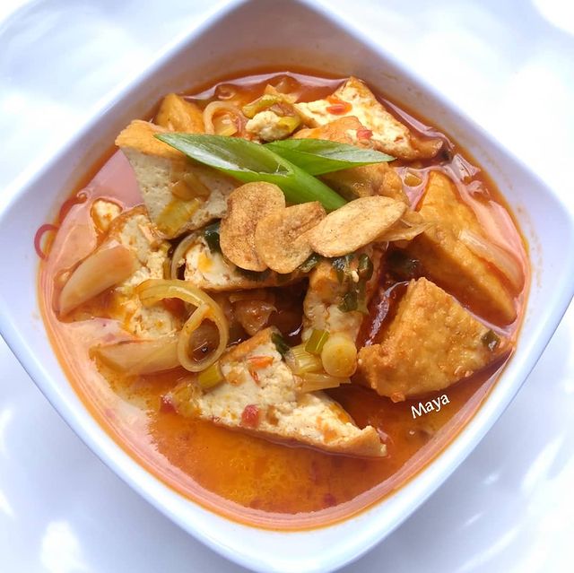 15 Resep olahan tahu berkuah santan pedas, lezat, praktis, dan menggugah selera