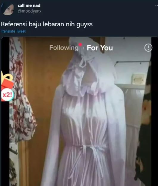 Potret kocak orang pakai baju Lebaran Berbagai sumber