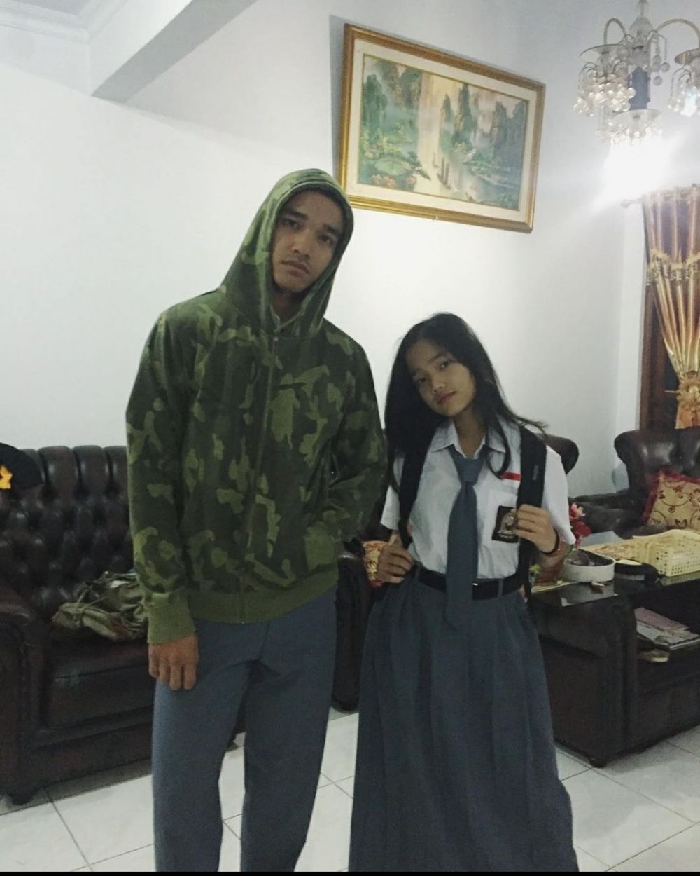 potret lawas fuji bareng kakaknya © instagram potret lawas fuji bareng kakaknya © instagram