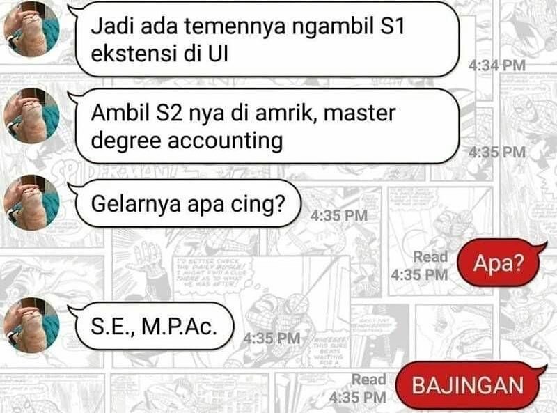 chat lempar jokes receh © berbagai sumber chat lempar jokes receh © berbagai sumber