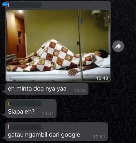 chat lempar jokes receh © berbagai sumber chat lempar jokes receh © berbagai sumber