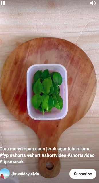 Tanpa perlu direndam air, ini cara menyimpan daun jeruk agar tetap hijau dan awet hingga dua bulan