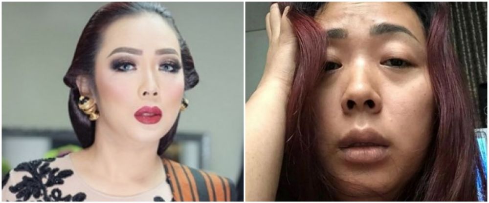 beda Soimah pakai vs tanpa makeup © Instagram beda Soimah pakai vs tanpa makeup © Instagram
