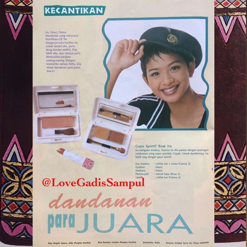 potret lawas ira riswana di majalah © berbagai sumber