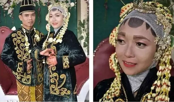 potret kocak orang gagal make up Berbagai sumber