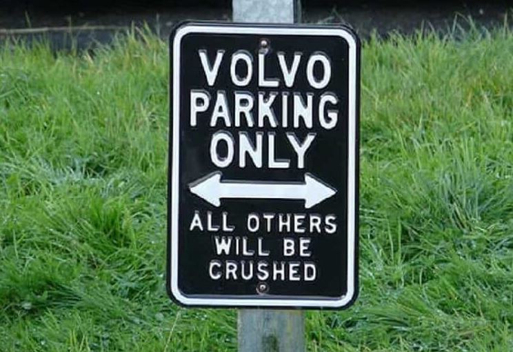 tulisan kocak di tempat parkir Berbagai sumber