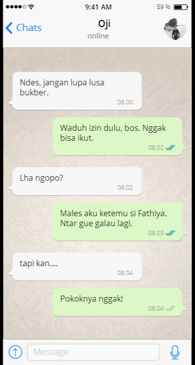 potret ngeles nggak mau ketemuan ini bikin temen kesal abis © berbagai sumber