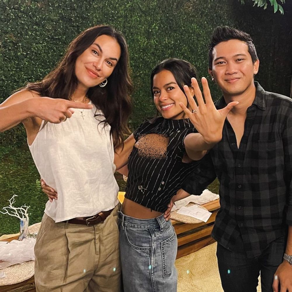 momen kedekatan sophia latjuba bareng suami eva celia © instagram