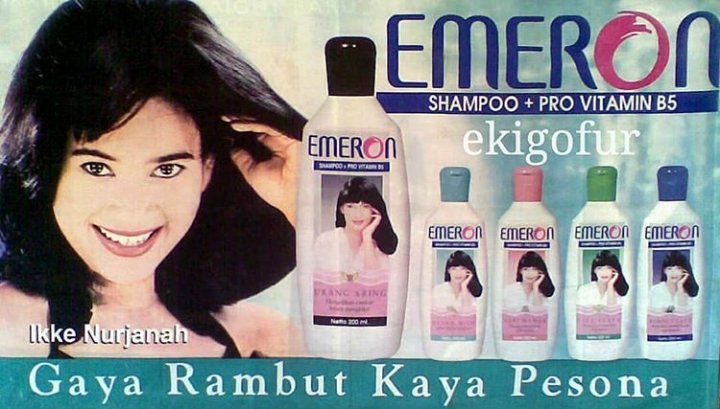 Wanita berambut tebal di iklan sampo © 2023 brilio.net