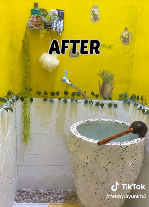 makeover kamar mandi sempit & kusam jadi estetik © berbagai sumber
