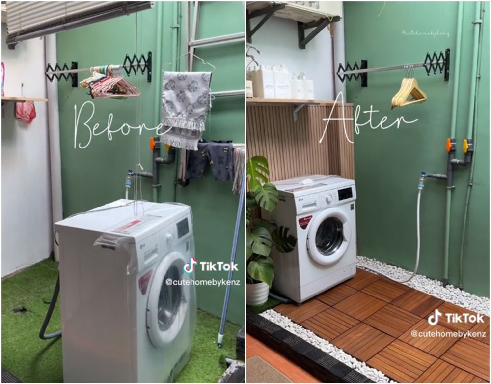 renovasi laundry room di rumah subsidi  © 2023 brilio.net