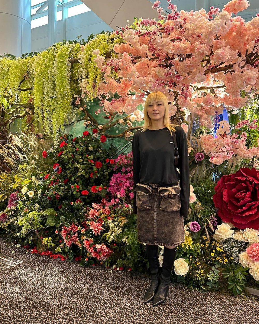 potret terbaru pacar kakak boboho di film shaolin popey © berbagai sumber