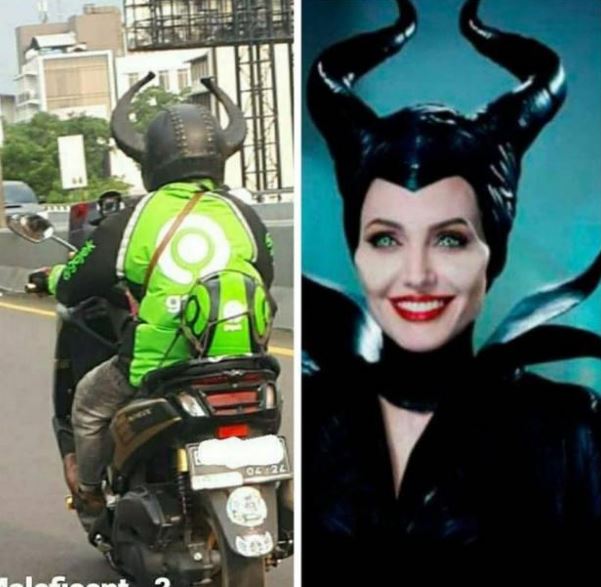 driver ojol cosplay super hero Berbagai sumber