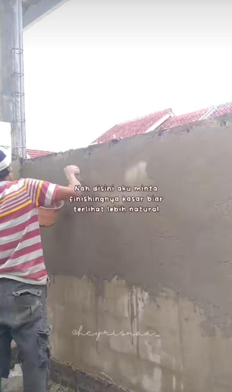 make over teras rumah subsidi © Tiktok