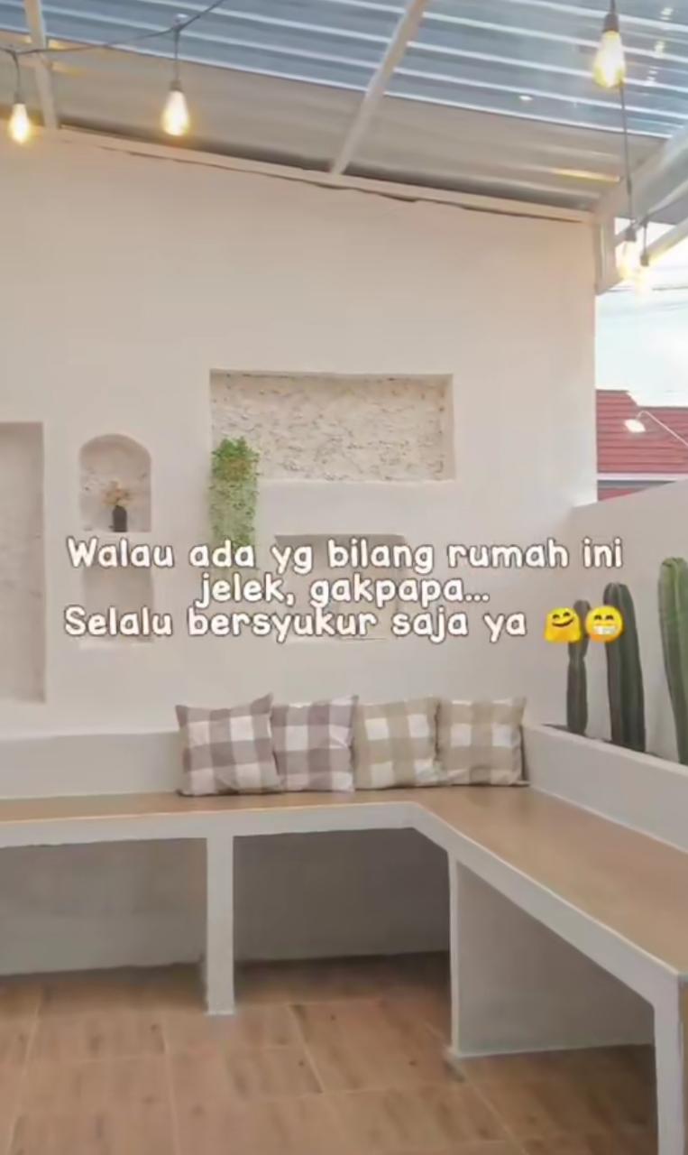 make over teras rumah subsidi © Tiktok