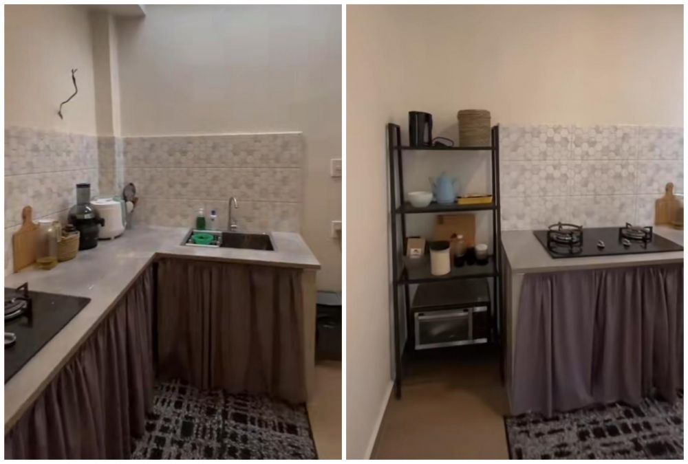 makeover rumah subsidi jadi rumah mewah © Tiktok