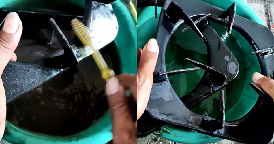Tanpa cuka atau soda kue, cara unik bersihkan tungku kompor gas pakai dua bahan ini bikin keset lagi