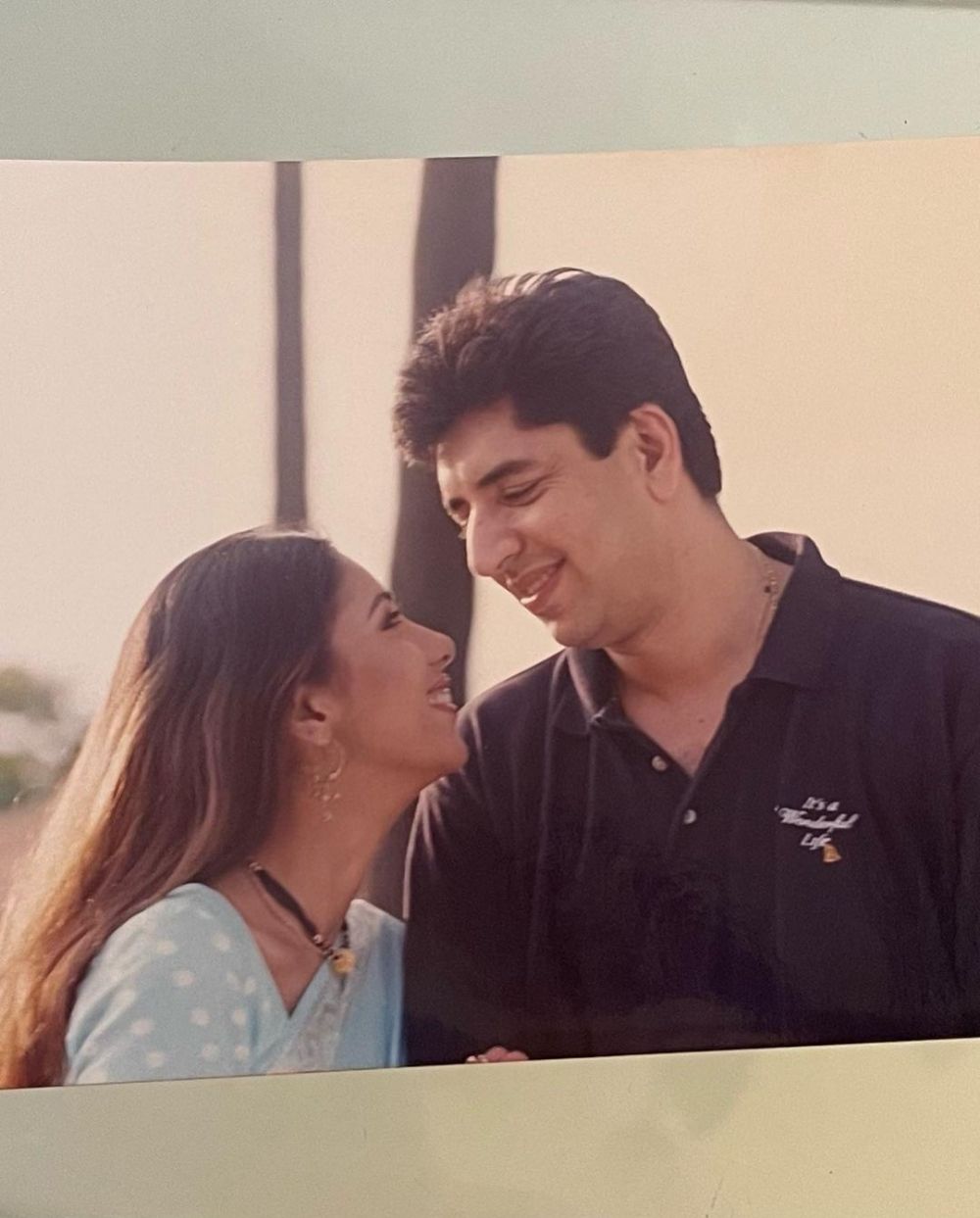 Rupali Ganguly dengan pasangan asli © 2023 brilio.net