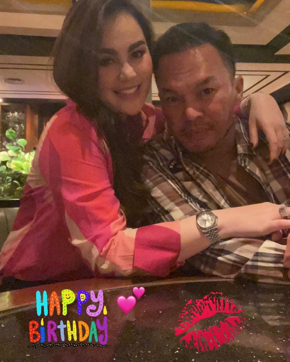 kemesraan jennifer dunn dan faisal haris © instagram kemesraan jennifer dunn dan faisal haris © instagram