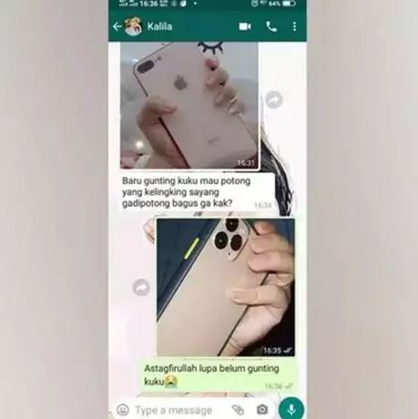 Chat lucu mau pamer ke pacar Berbagai sumber