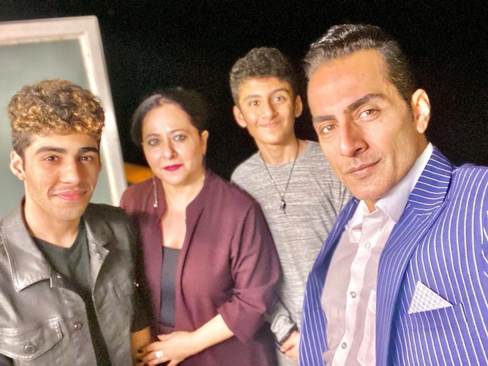 Kebersamaan Sudhanshu Pandey dan keluarga © 2023 brilio.net