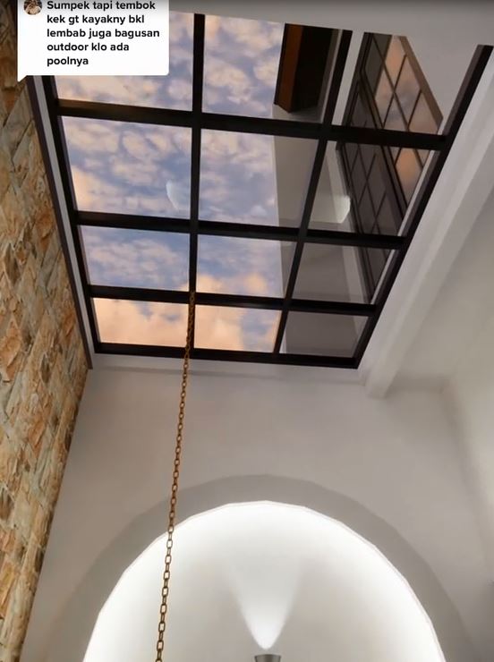 kolam renang di lahan sempit © TikTok