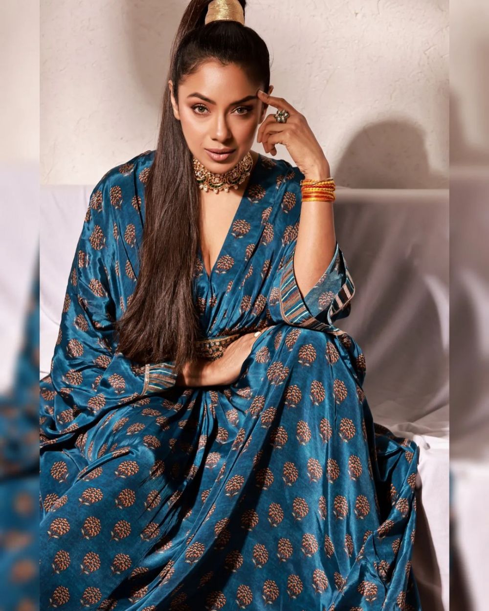 Rupali Ganguly saat pemotretan © Instagram Rupali Ganguly saat pemotretan © Instagram