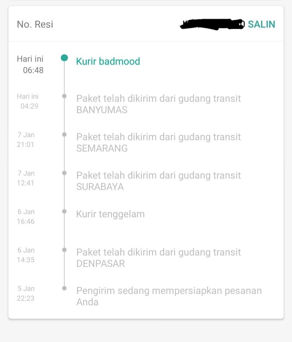 status kocak pengiriman barang saat kurir bertugas ini bikin paket jadi gagal nyampe © berbagai sumber