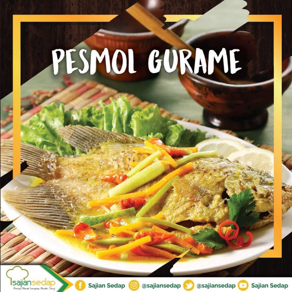 13 Resep pesmol gurame, gurih, sedap, dan bikin selera makan meningkat