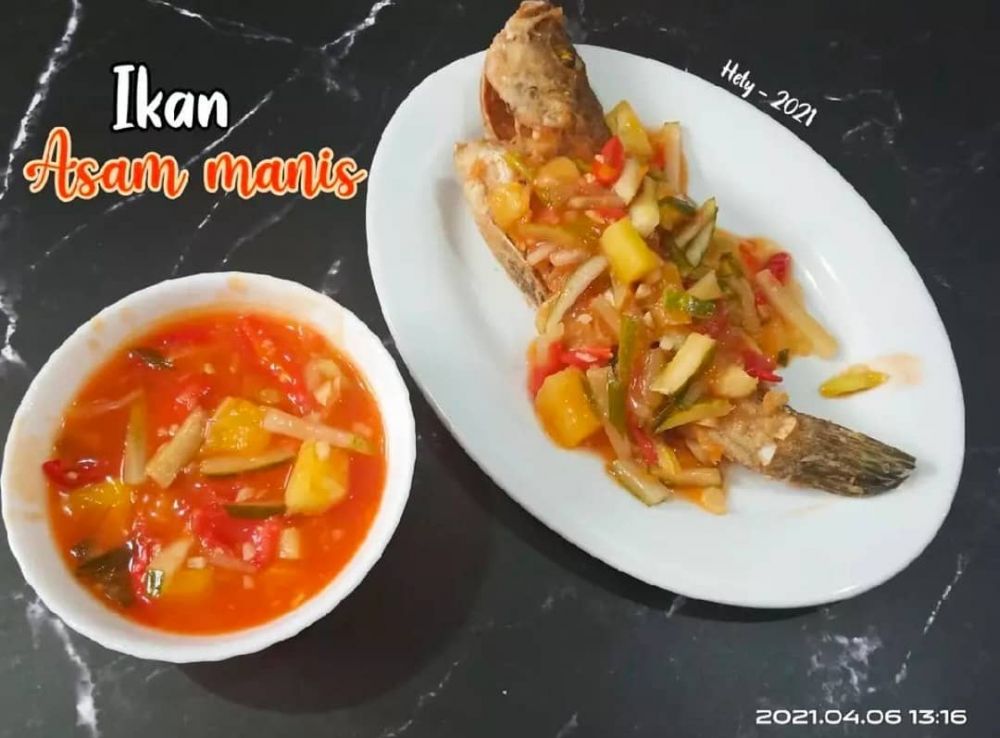 13 Resep ikan kakap saus asam manis, nikmat dan menggugah selera