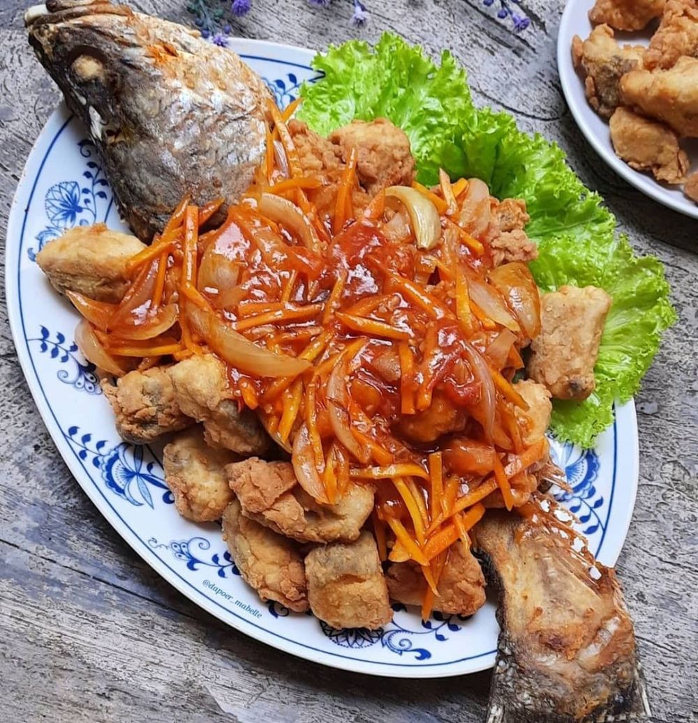 13 Resep ikan kakap saus asam manis, nikmat dan menggugah selera