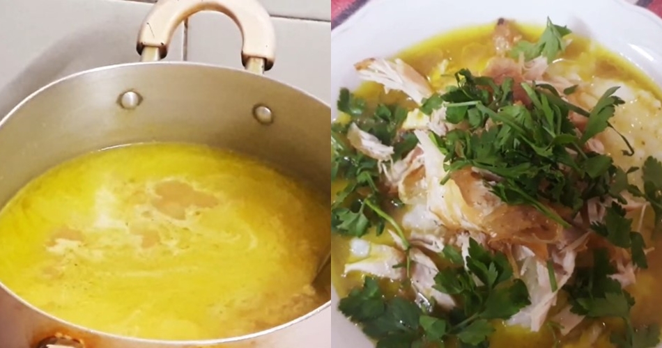 Trik jitu mengolah kuah kuning bubur ayam agar tetap gurih dan kental tanpa pakai santan atau maizena
