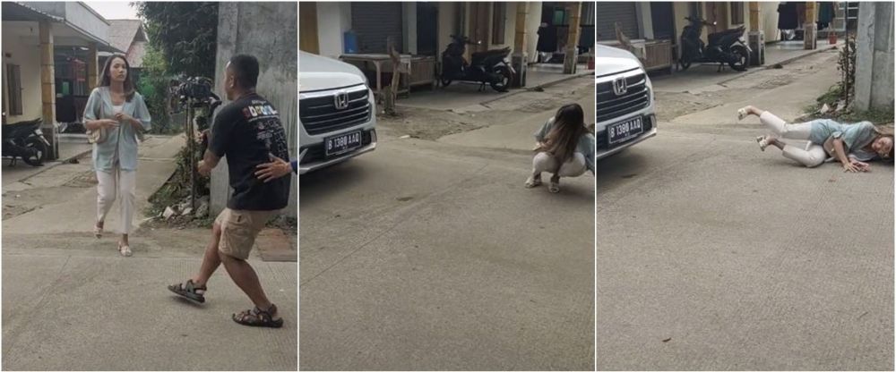 cara bikin adegan seram di sinetron © TikTok cara bikin adegan seram di sinetron © TikTok