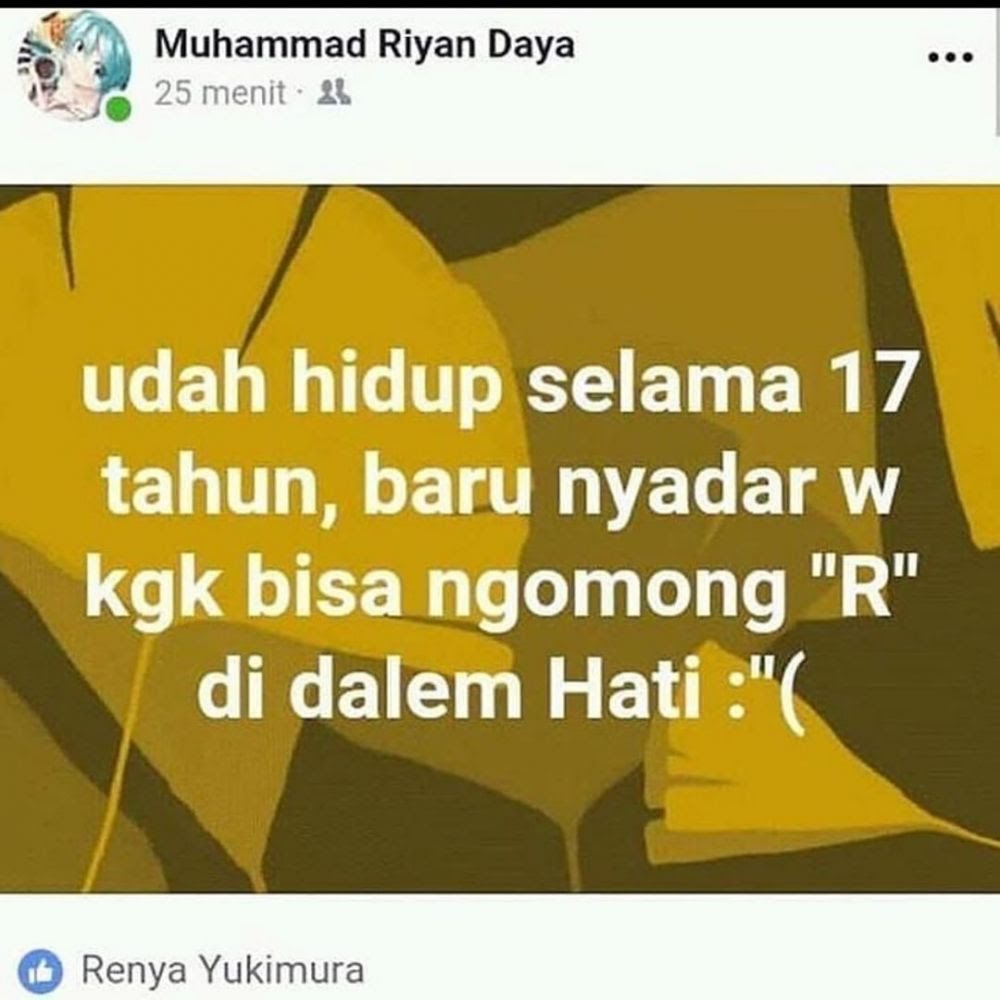 11 status lucu nyinggung tantangan ini isinya ngaco abis © berbagai sumber