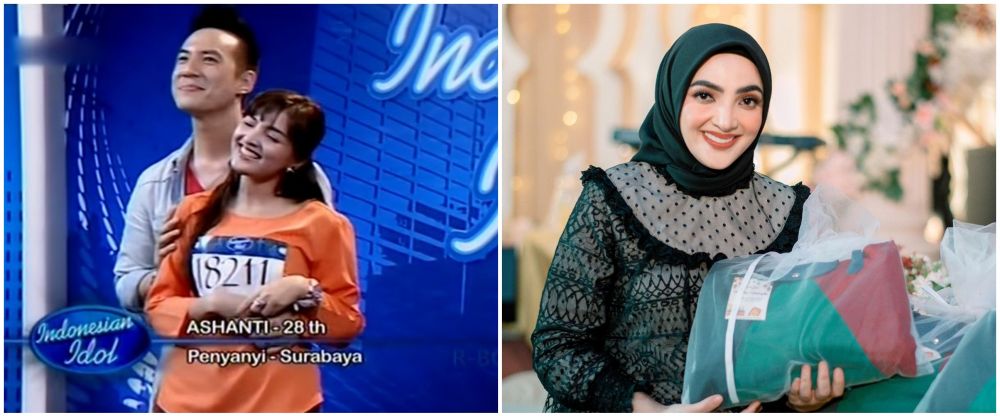Gaya 11 penyanyi jebolan Indonesian Idol dulu dan kini, Ashanty bikin pangling dengan wajah polosnya