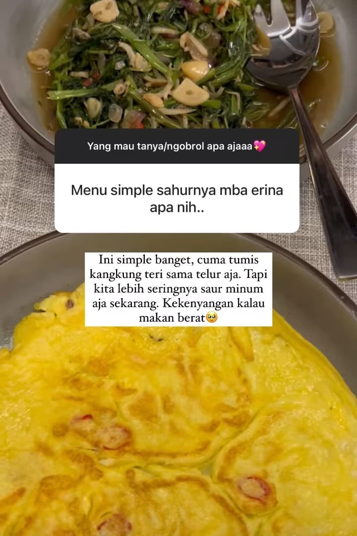 Suami-istri jago masak, ini 10 kreasi lauk dan sayur rumahan ala Kaesang Pangarep dan Erina Gudono