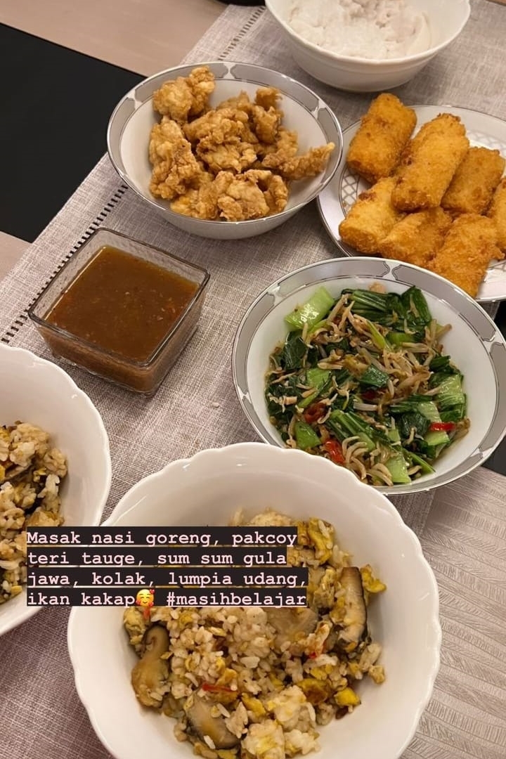 Suami-istri jago masak, ini 10 kreasi lauk dan sayur rumahan ala Kaesang Pangarep dan Erina Gudono