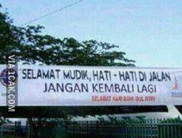 Spanduk idul fitri Berbagai sumber