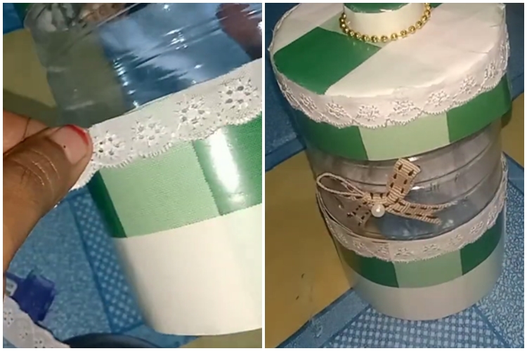 Trik unik bikin toples cantik dari botol bekas, ekonomis dan mudah ditiru
